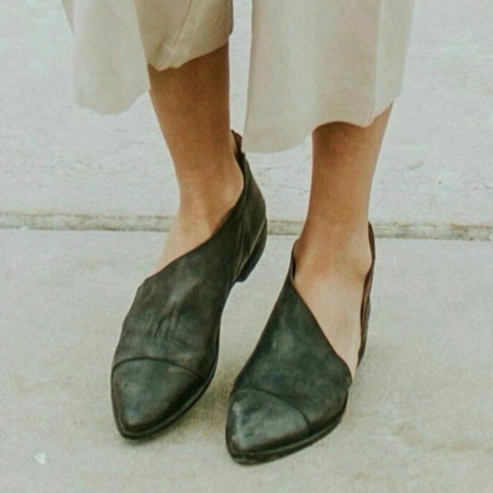 Free People Black Flats